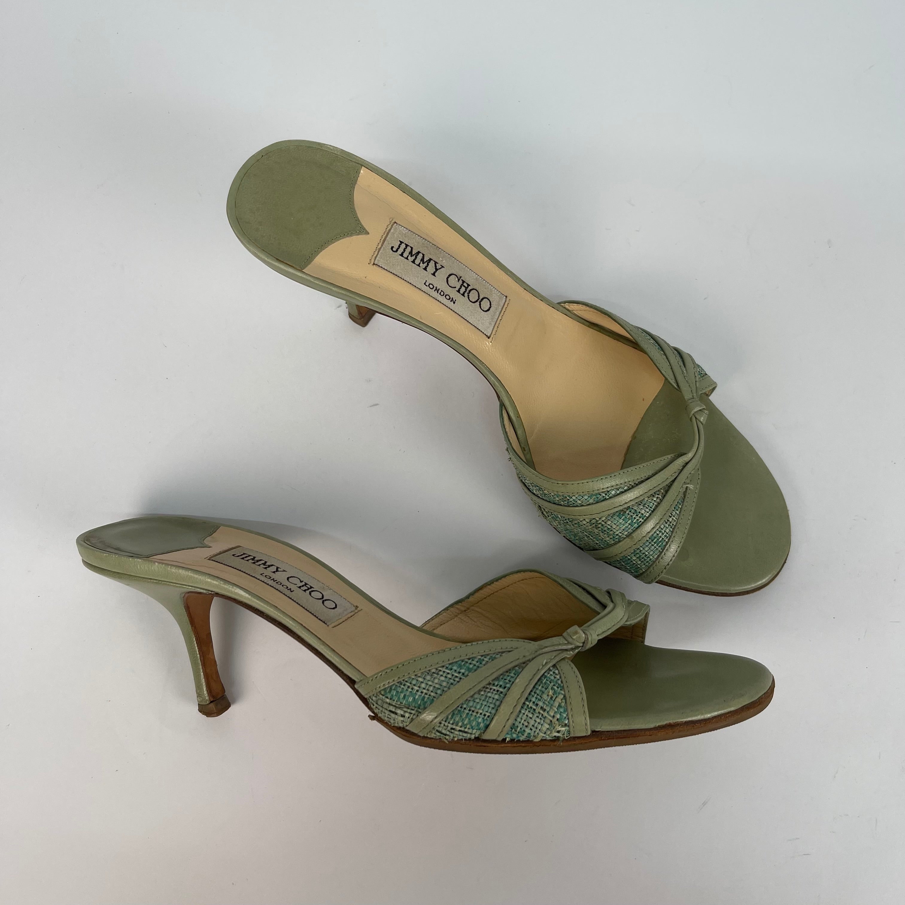 Vintage Jimmy Choo Kitten Heels