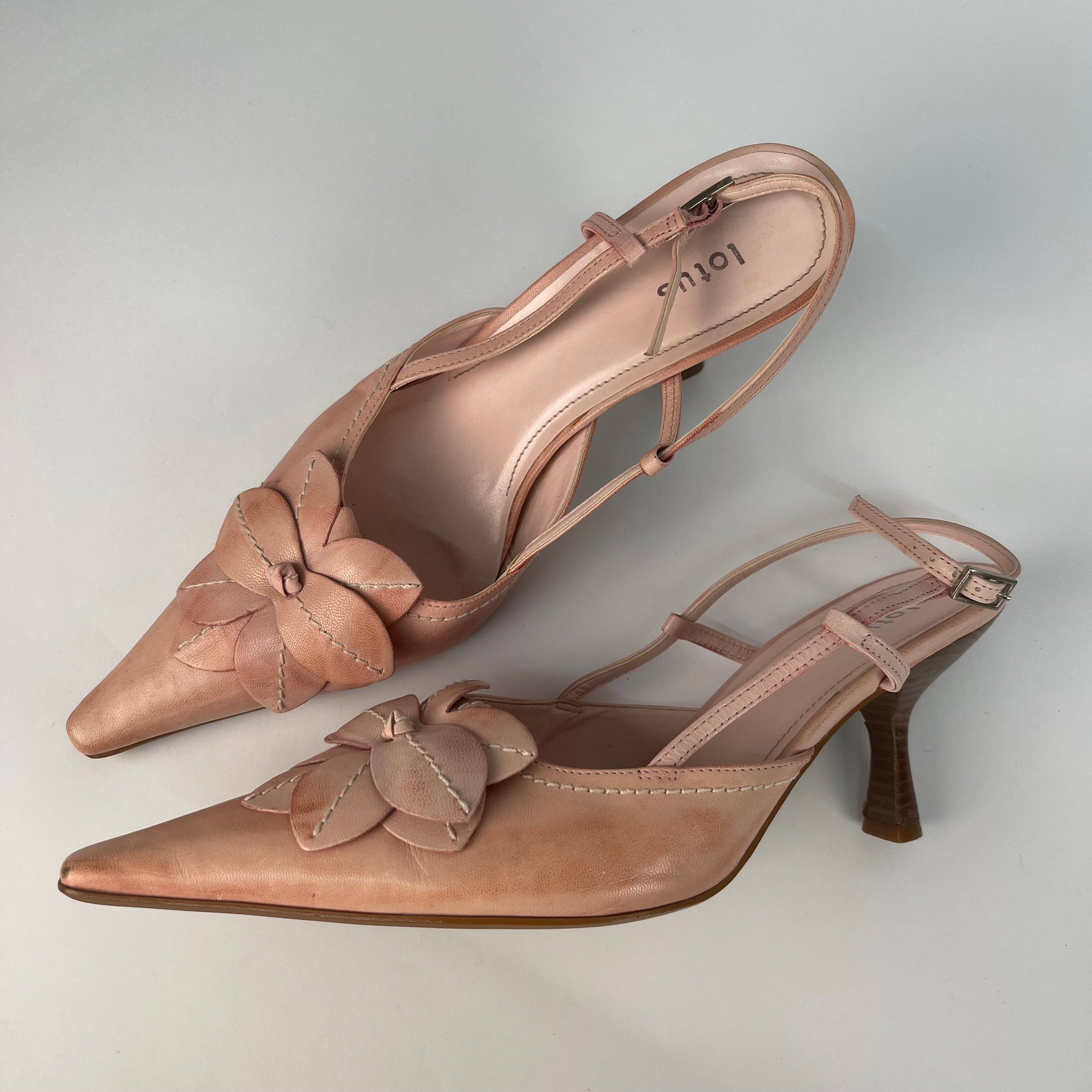 Lotus Sling backs