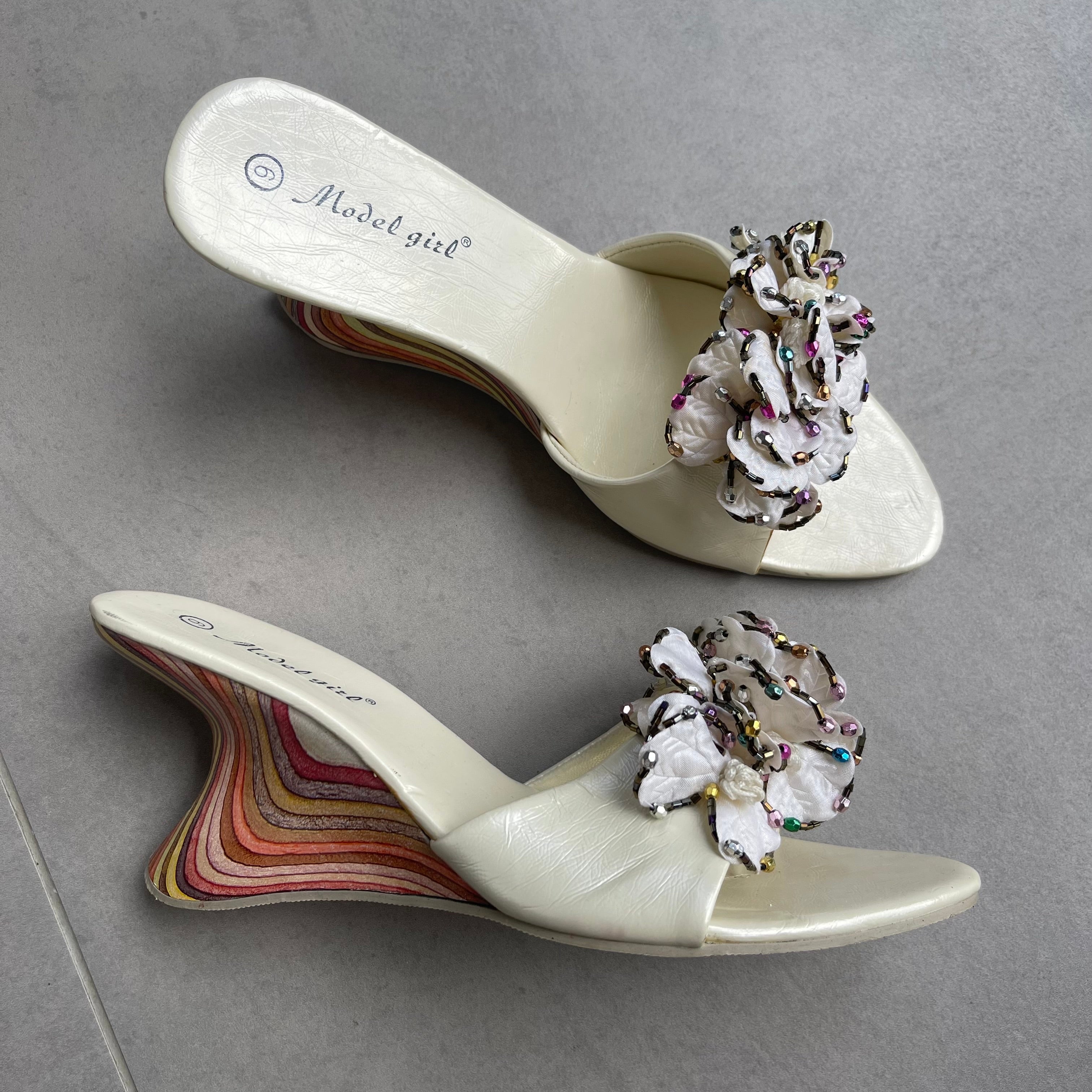 Vintage Model Girl Heels