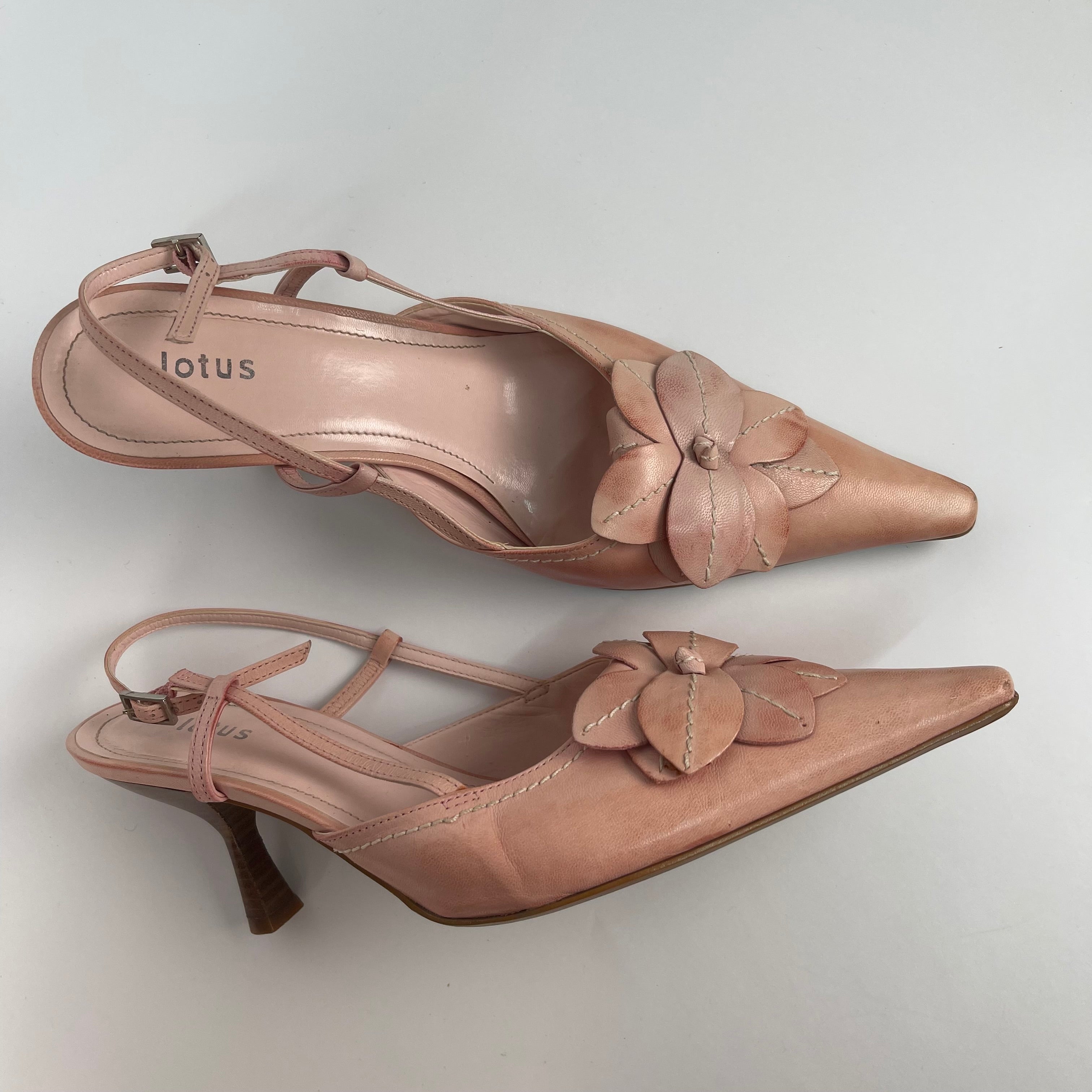 Lotus Sling backs