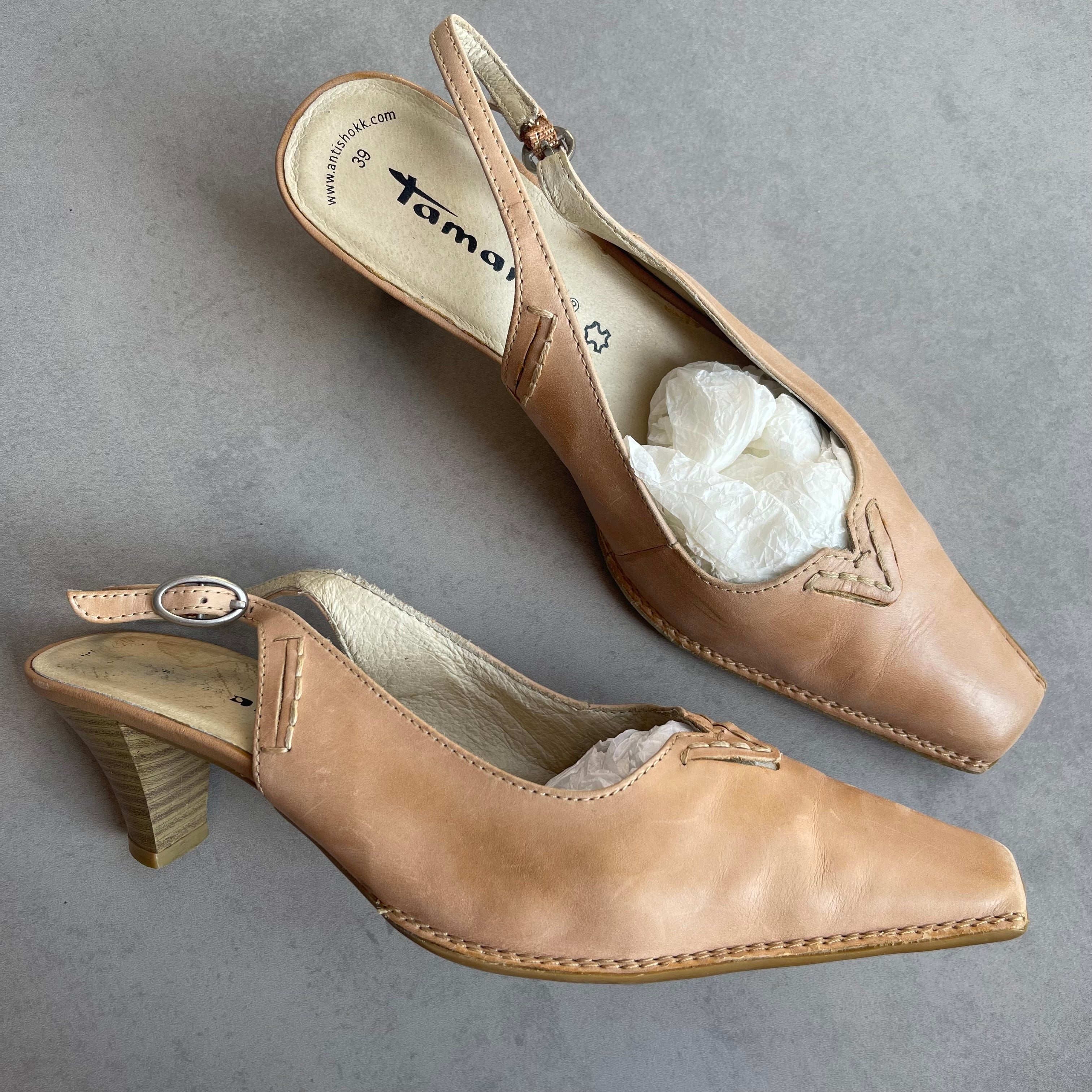 Vintage Tamari’s Sling Backs