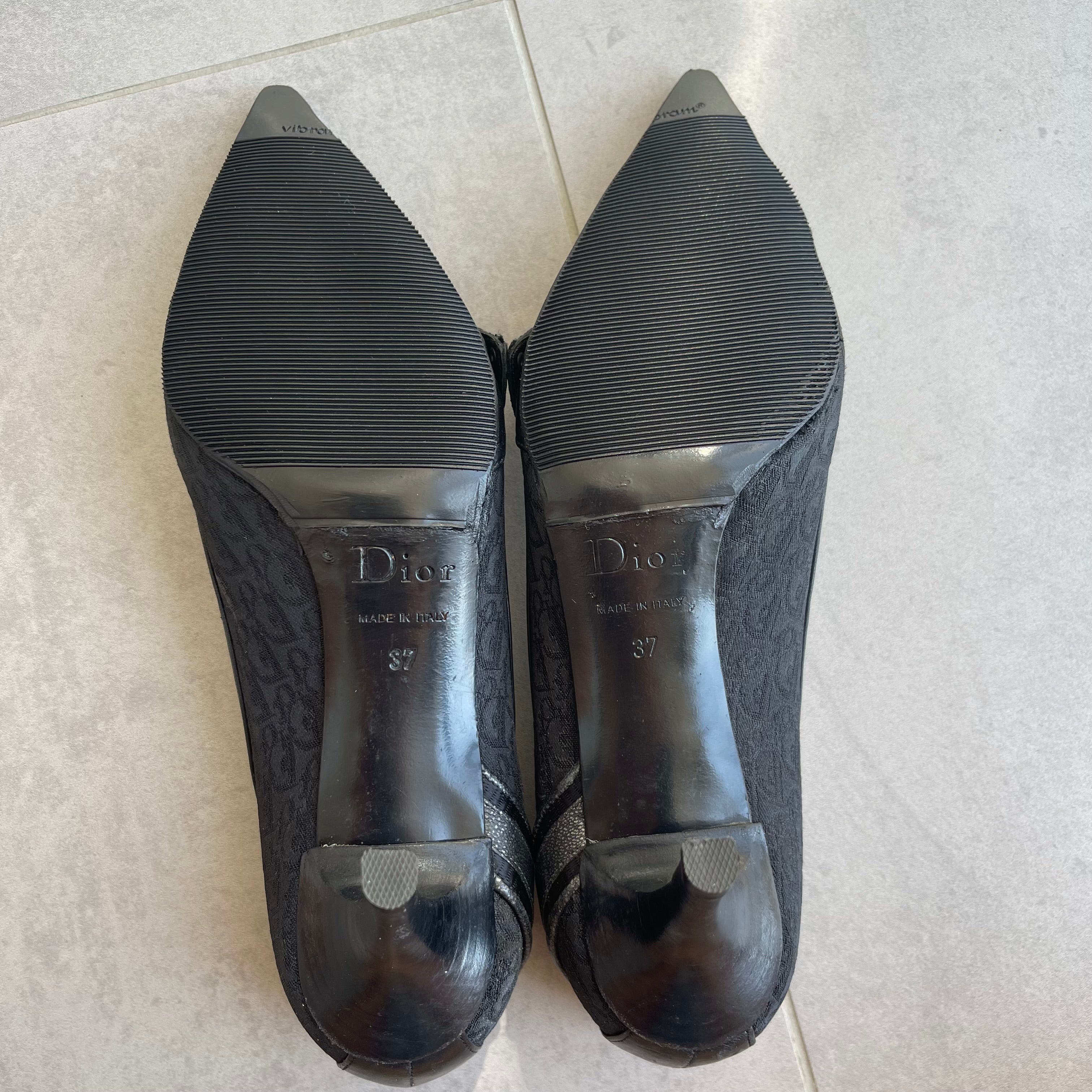 Vintage Dior Kitten Heels