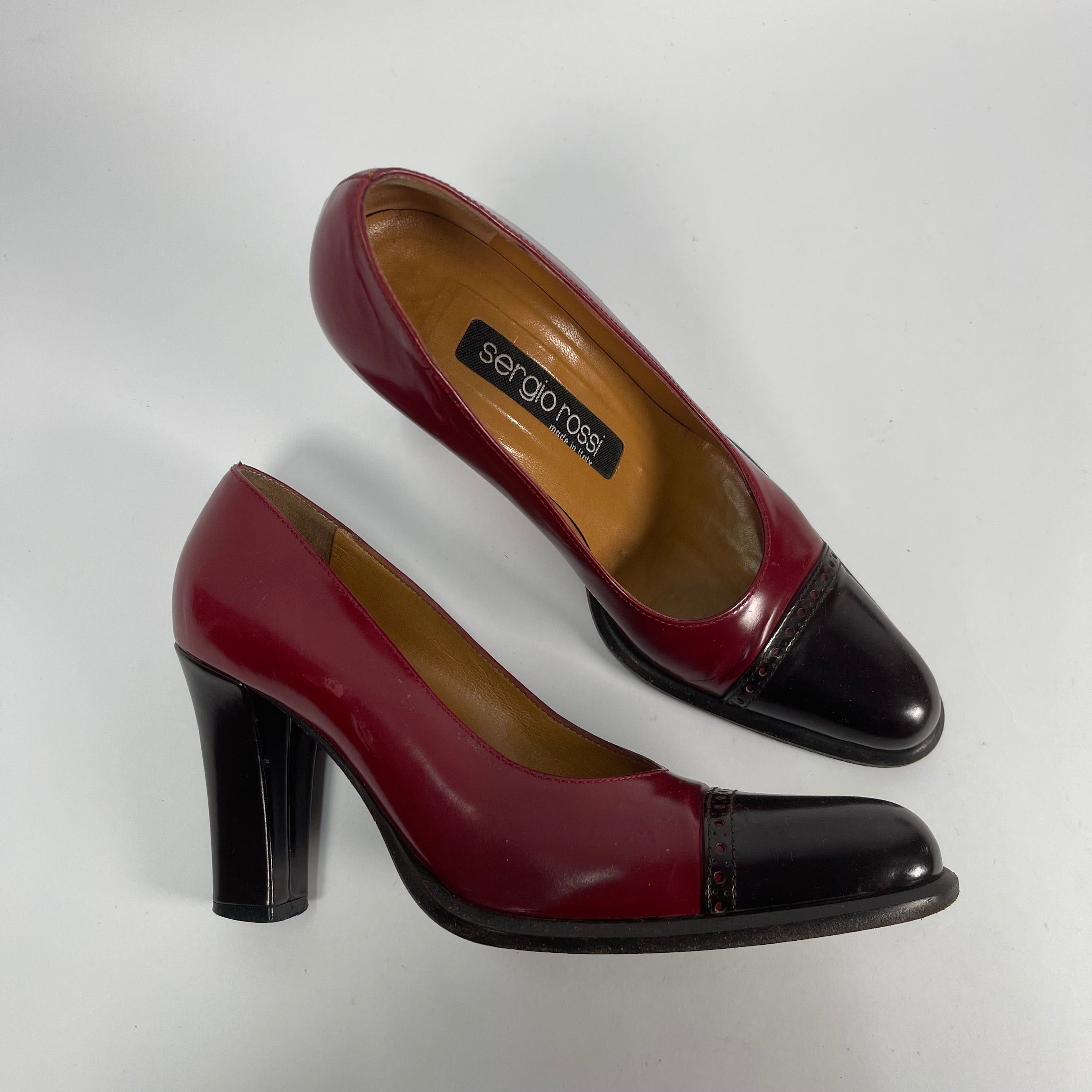 Sergio Rossi Court Block Heels