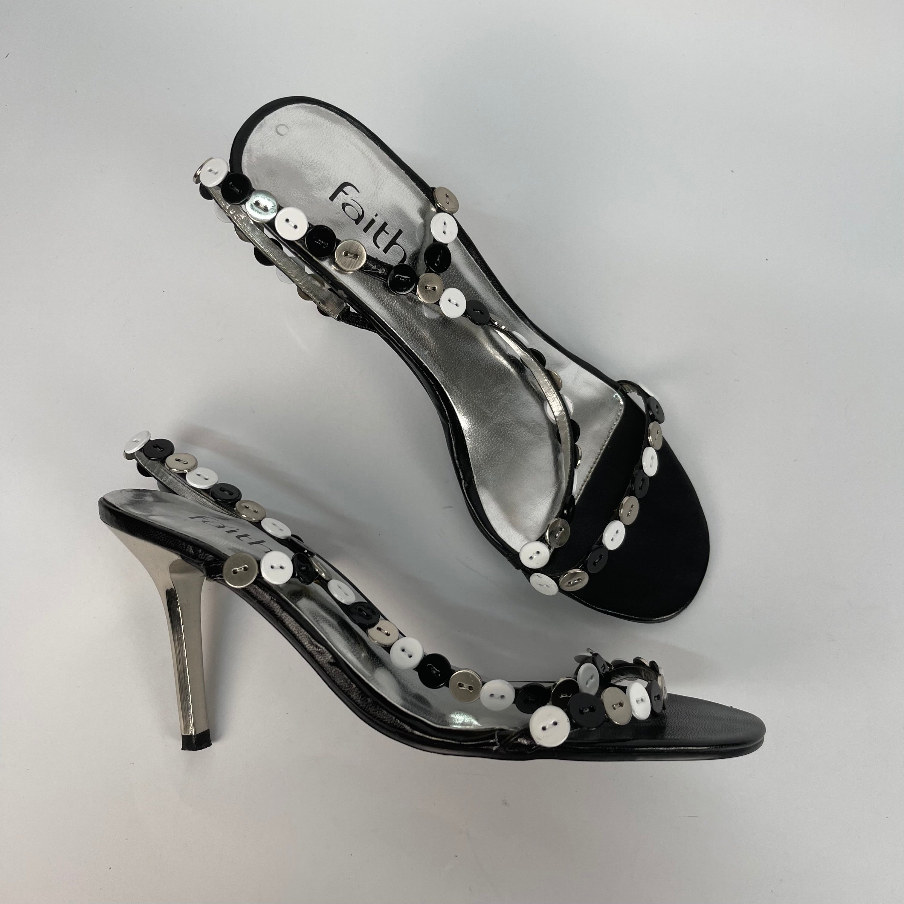 Button Faith Heels